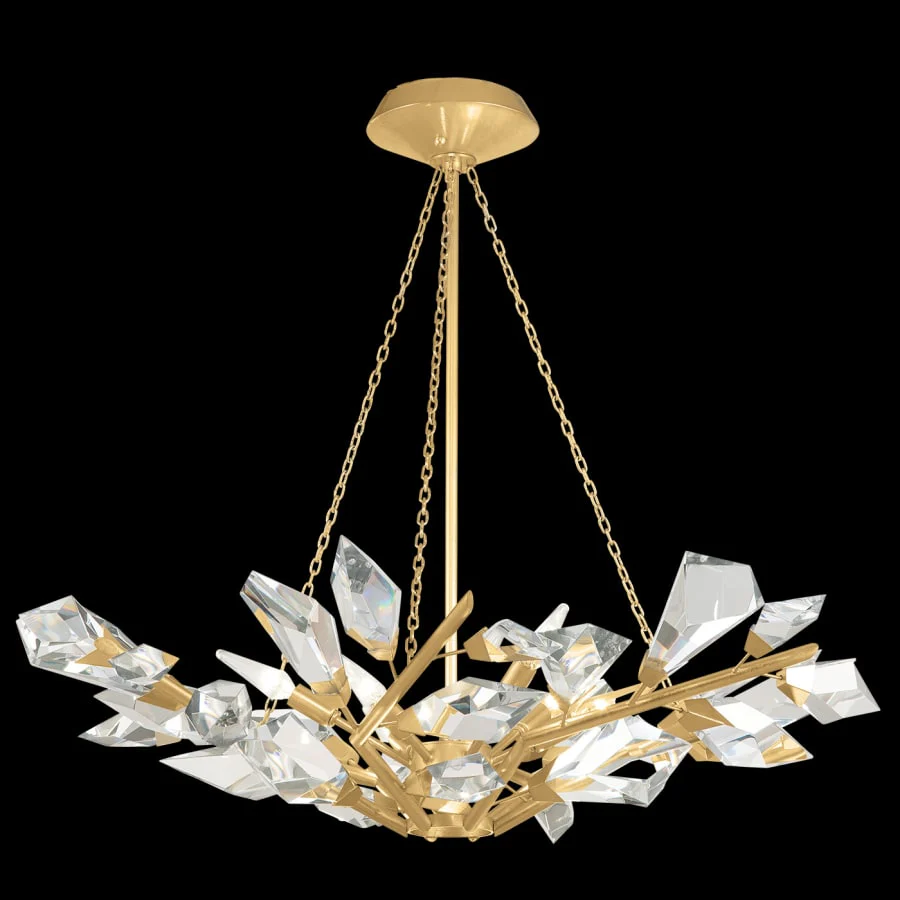 Fine Art Handcrafted Lighting Foret 6 Light 36" Wide Crystal Chandelier - Image 3