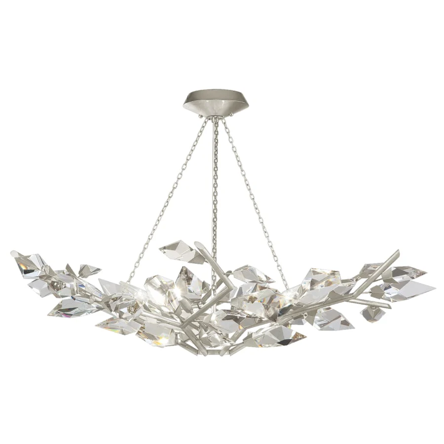 Fine Art Handcrafted Lighting Foret 6 Light 47" Wide Crystal Chandelier - Image 1