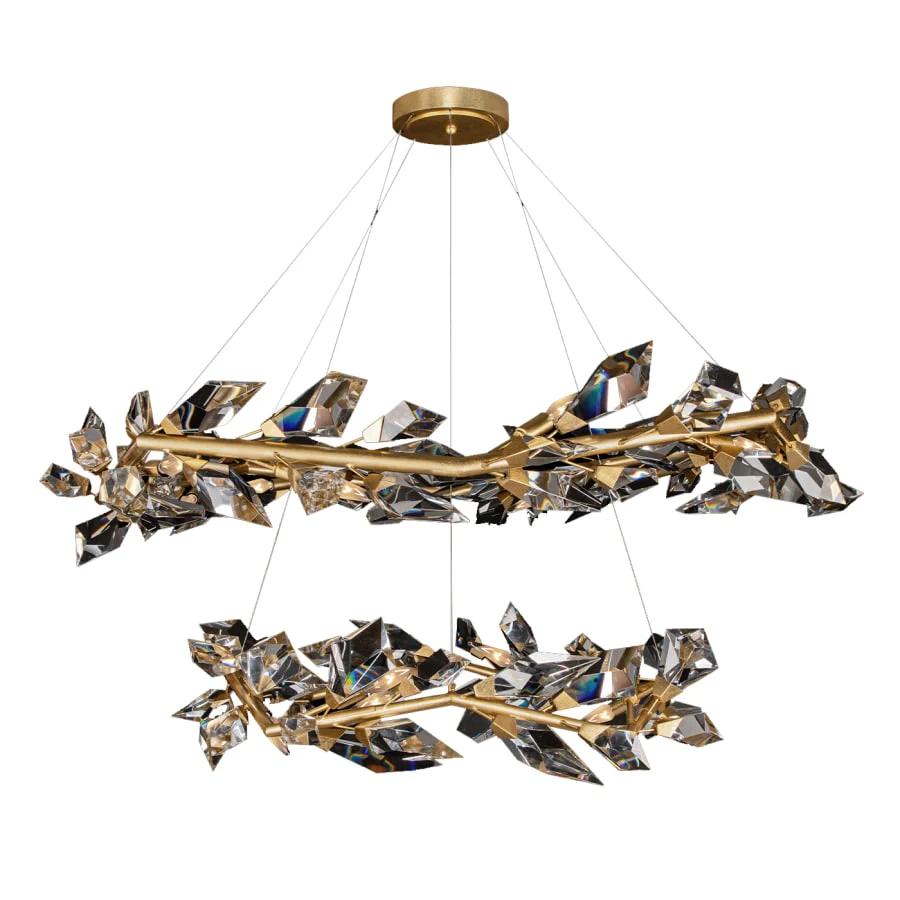 Fine Art Handcrafted Lighting Foret 20 Light 55" Wide Crystal Chandelier - Image 1