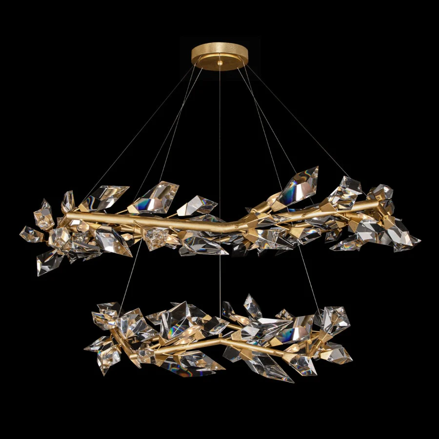 Fine Art Handcrafted Lighting Foret 20 Light 55" Wide Crystal Chandelier - Image 2