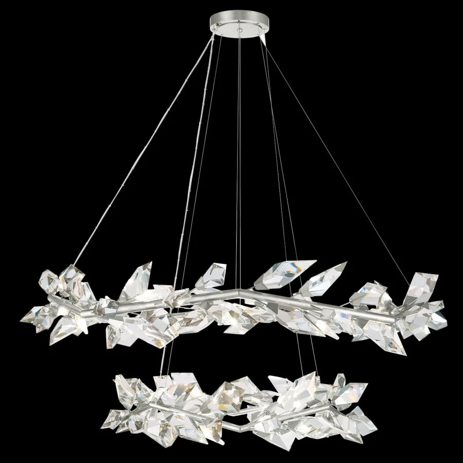 Fine Art Handcrafted Lighting Foret 20 Light 55" Wide Crystal Chandelier - Image 3