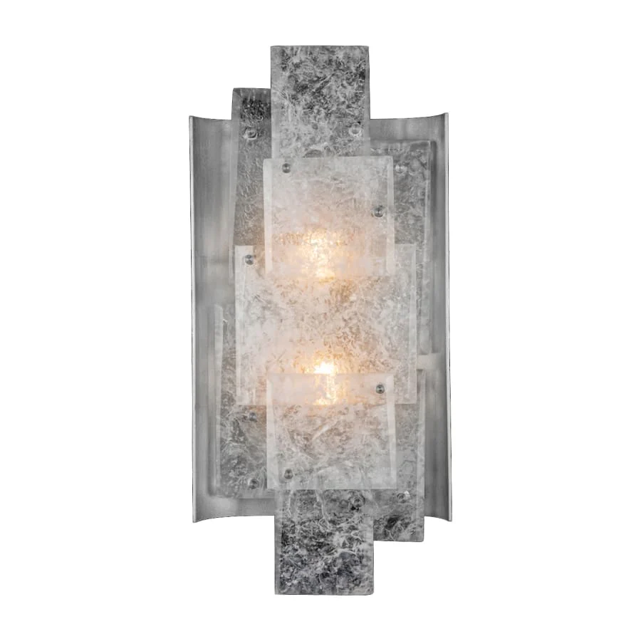 Fine Art Handcrafted Lighting Lunea 2 Light 18" Tall Wall Sconce - Image 1
