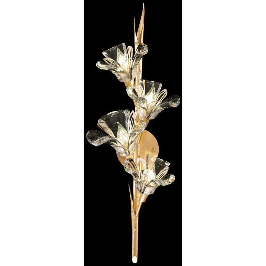 Fine Art Handcrafted Lighting Azu 4 Light 29" Tall Wall Sconce - Image 3