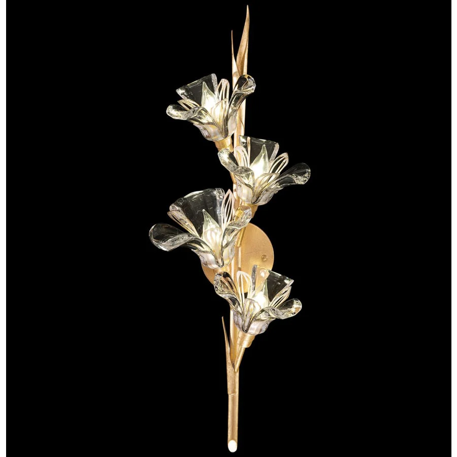 Fine Art Handcrafted Lighting Azu 4 Light 29" Tall Wall Sconce - Image 1