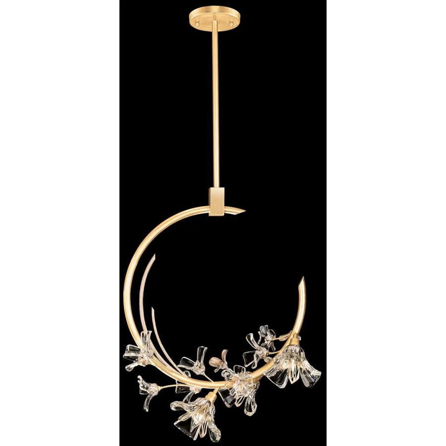 Fine Art Handcrafted Lighting Azu 3 Light 19" Wide Crystal Pendant - Image 3