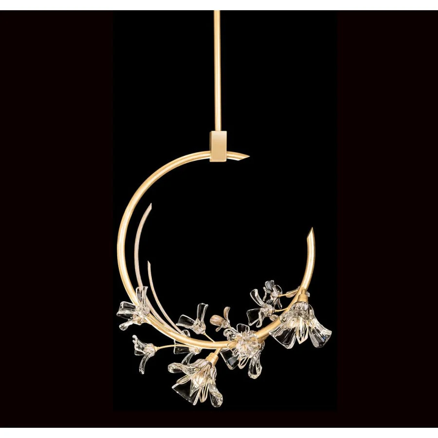 Fine Art Handcrafted Lighting Azu 3 Light 19" Wide Crystal Pendant - Image 1
