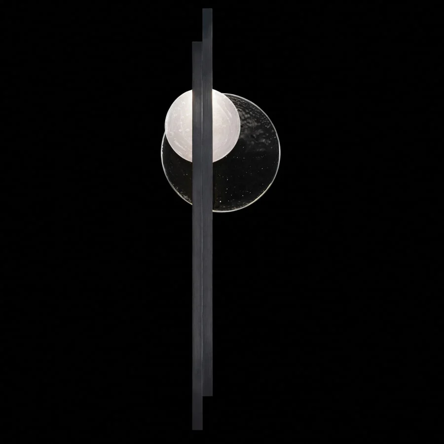 Fine Art Handcrafted Lighting Selene 2 Light 44" Tall LED Wall Sconce - Image 1