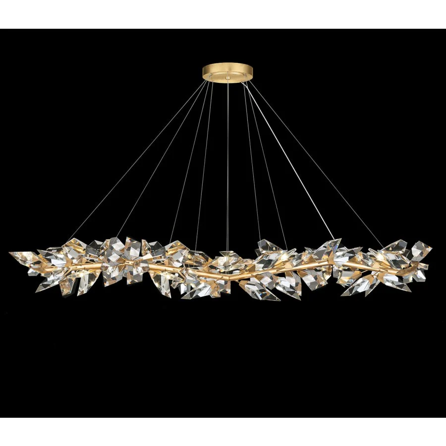 Fine Art Handcrafted Lighting Foret 15 Light 71" Wide Crystal Ring Chandelier - Image 1