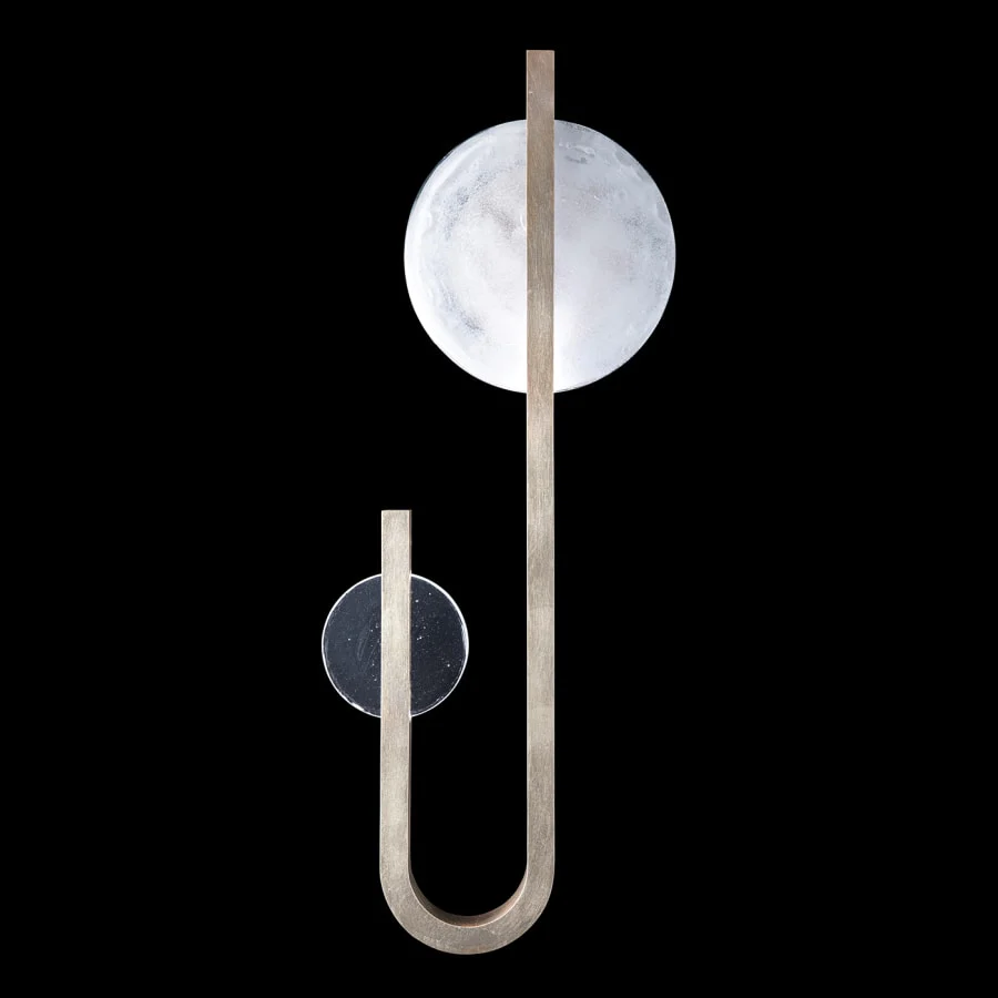 Fine Art Handcrafted Lighting Selene 2 Light 36" Tall LED Wall Sconce - Image 1