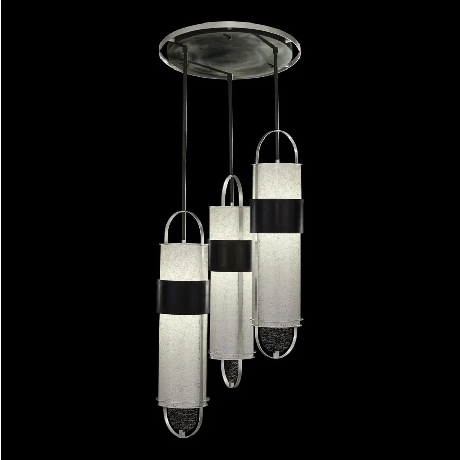 Fine Art Handcrafted Lighting Bond 24" Wide LED Multi Light Pendant - Image 2