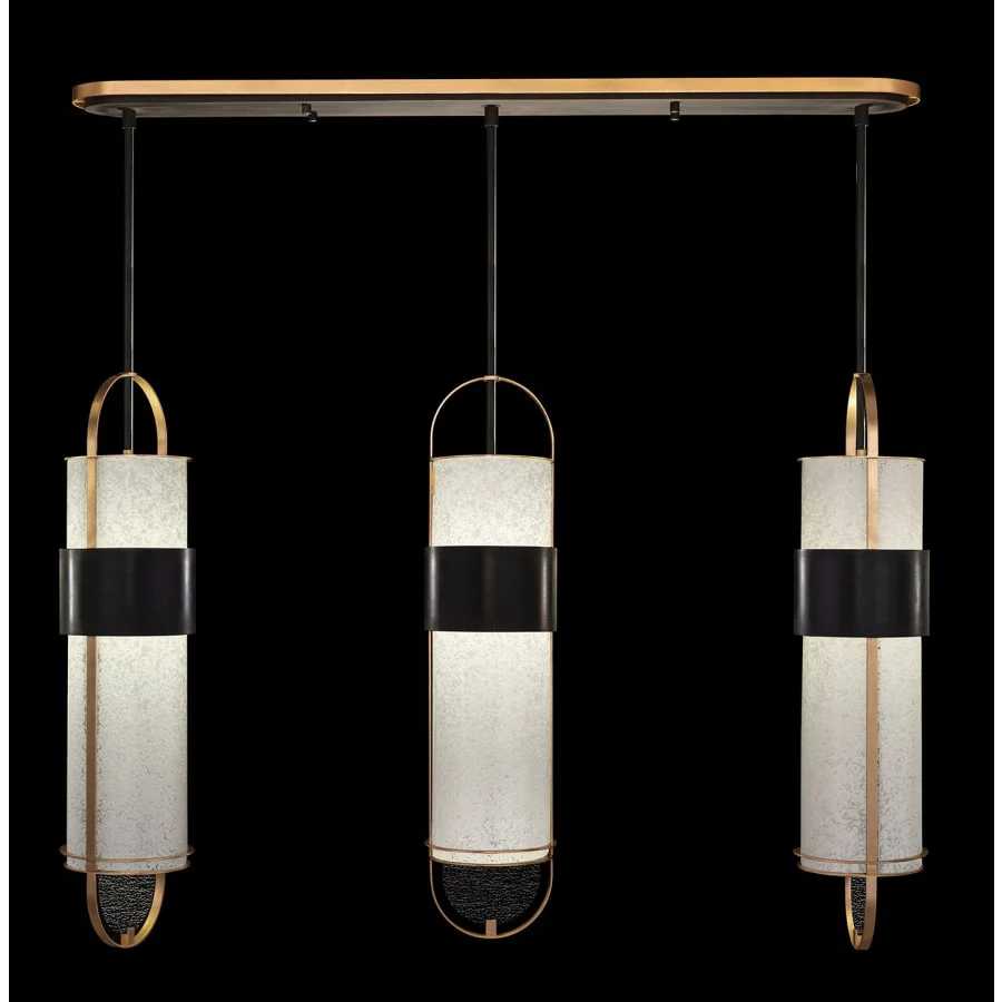 Fine Art Handcrafted Lighting Bond 48" Wide LED Multi Light Pendant - Image 3