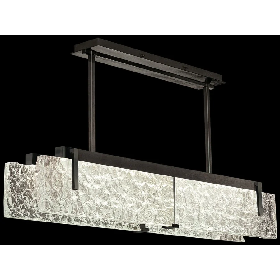 Fine Art Handcrafted Lighting Terra 52" Wide LED Linear Pendant - Image 2