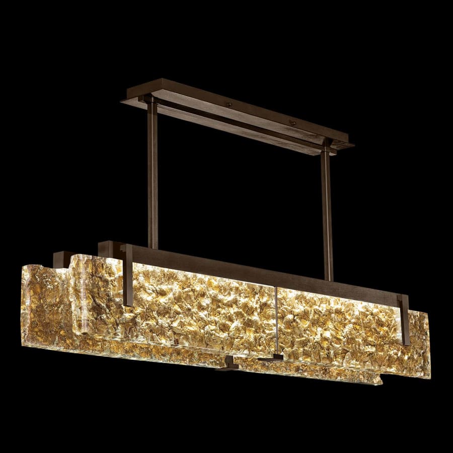 Fine Art Handcrafted Lighting Terra 53" Wide LED Linear Pendant - Image 1
