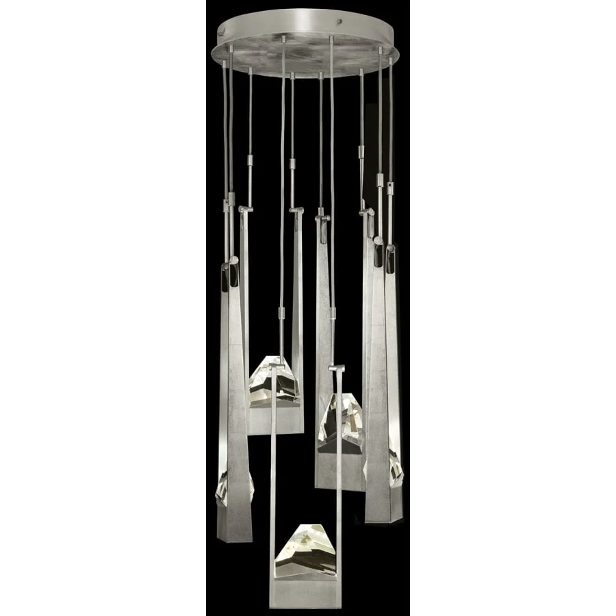 Fine Art Handcrafted Lighting Strata 25" Wide LED Abstract Multi Light Pendant - Image 2