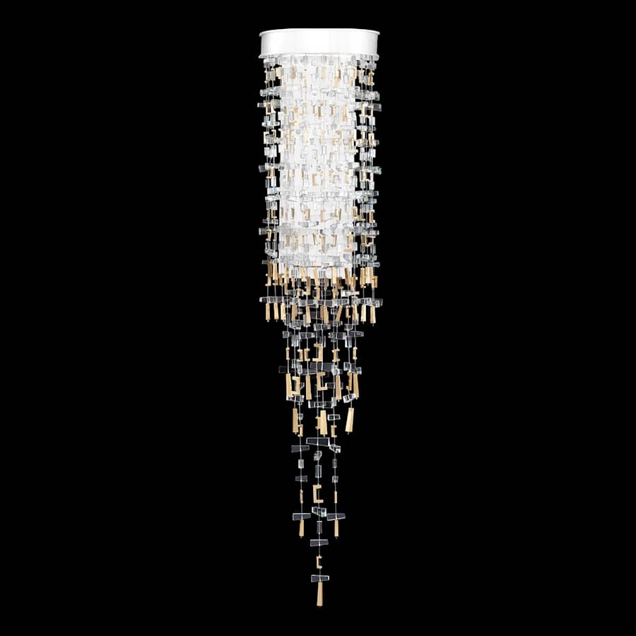 Fine Art Handcrafted Lighting Capri 48" Tall LED Wall Sconce - Image 1