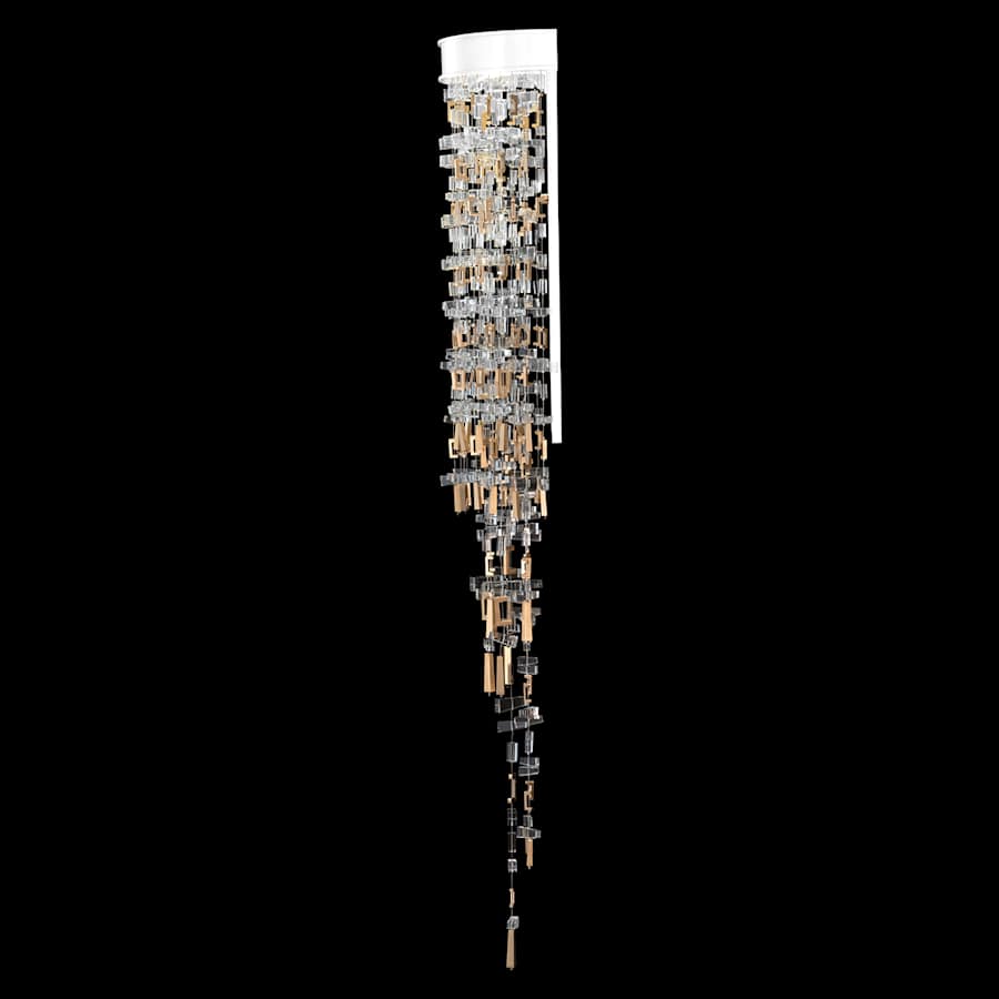 Fine Art Handcrafted Lighting Capri 48" Tall LED Wall Sconce - Image 3