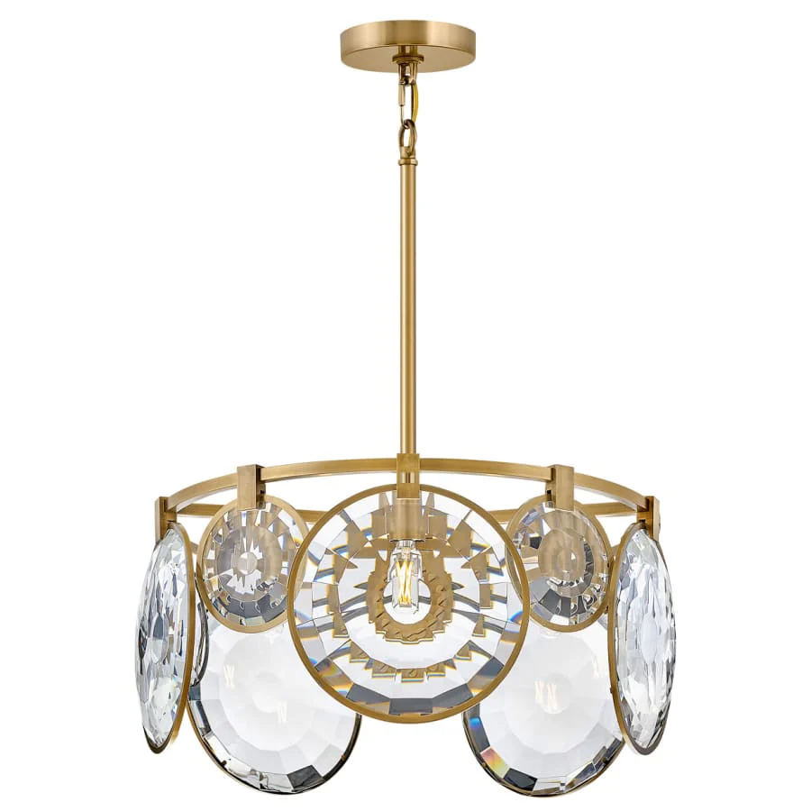 Fredrick Ramond Nala 5 Light 22" Wide Pendant / Semi-Flush Ceiling Fixture - Image 3