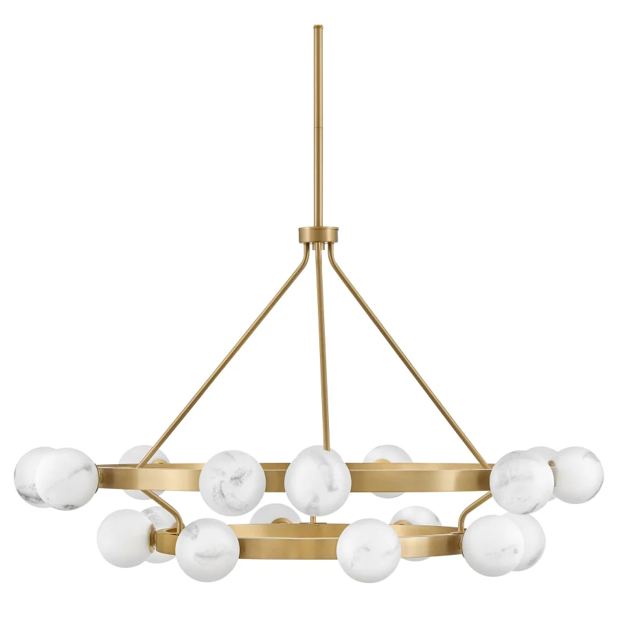 Fredrick Ramond Selene 18 Light 48" Wide Ring Chandelier - Image 1