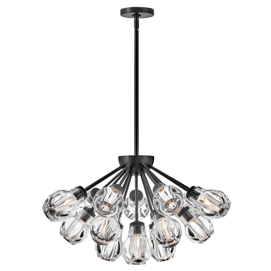 Fredrick Ramond Elise 19 Light 27" Wide Abstract Pendant - Image 2