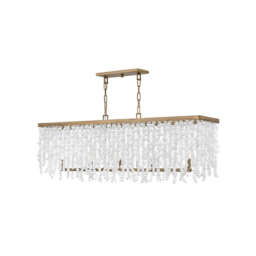 Fredrick Ramond Dune 5 Light 48" Wide Linear Chandelier - Image 1