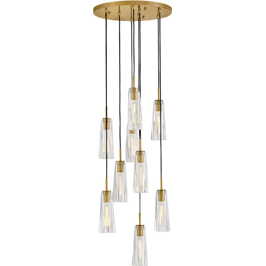 Fredrick Ramond Cosette 9 Light 20" Wide LED Multi Light Pendant - Image 2