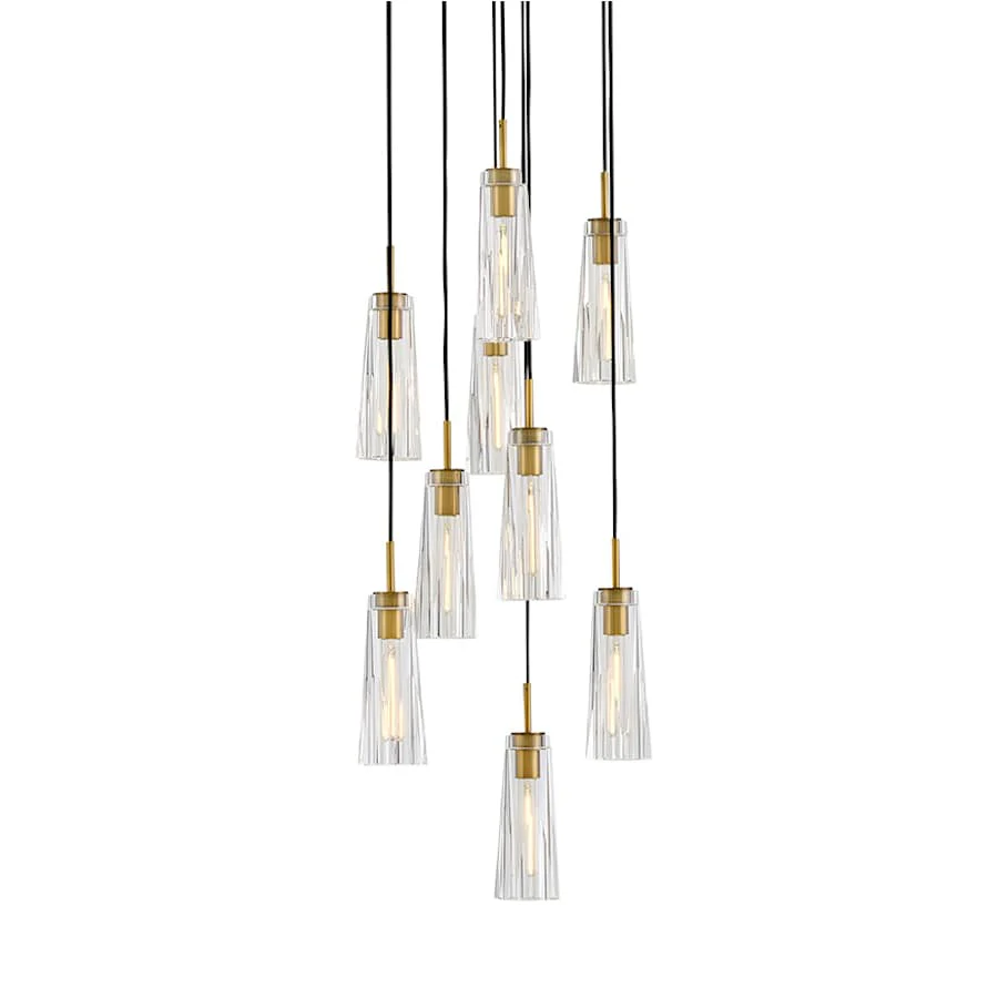 Fredrick Ramond Cosette 9 Light 20" Wide LED Multi Light Pendant - Image 1