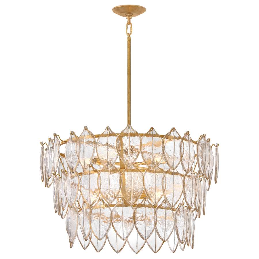 Fredrick Ramond Amira 8 Light 30" Wide Pendant - Image 3