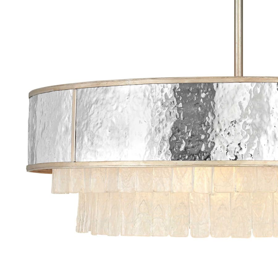 Fredrick Ramond Reverie 8 Light 36" Wide Crystal Drum Chandelier - Image 3