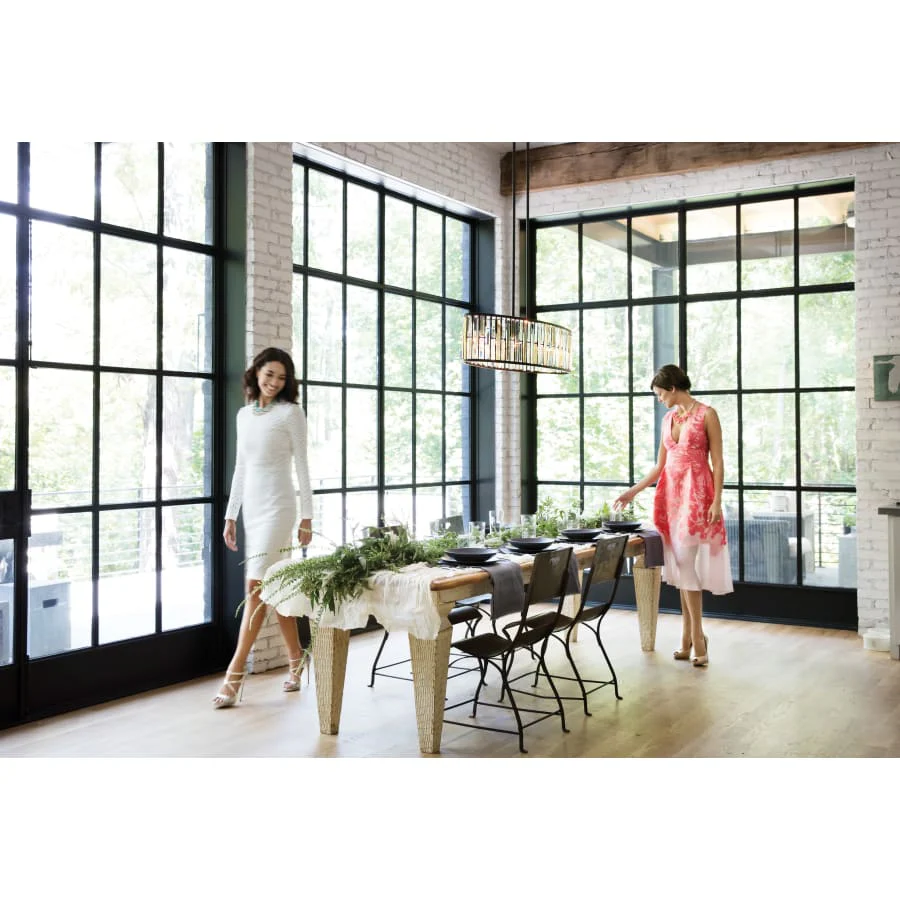 Fredrick Ramond 6 Light Chandelier From the Gemma Collection - Image 3