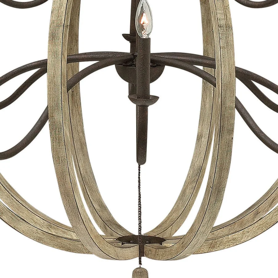Fredrick Ramond 12 Light 2 Tier Chandelier from the Middlefield Collection - Image 3
