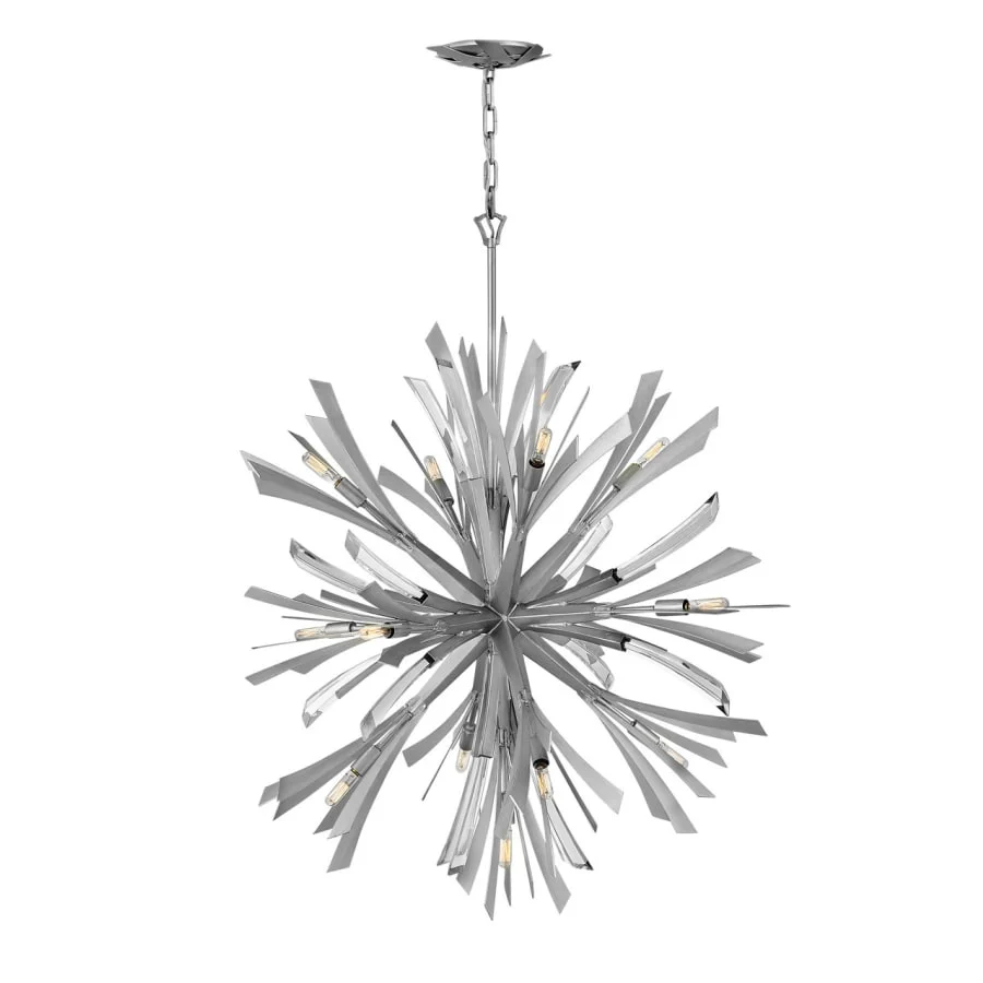Fredrick Ramond Vida 13 Light 42" High Abstract Chandelier - Image 1