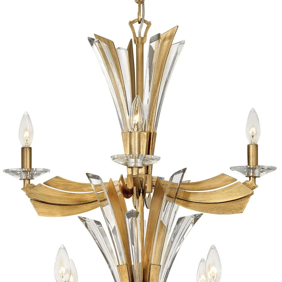 Fredrick Ramond Vida 12 Light 34" Wide Abstract Chandelier - Image 3