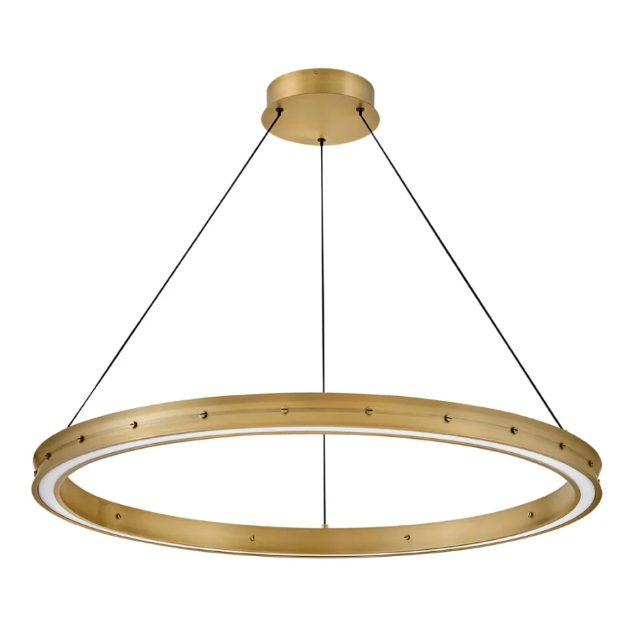 Fredrick Ramond Althea 38" Wide LED Ring Chandelier - Image 2