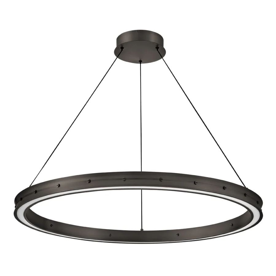Fredrick Ramond Althea 38" Wide LED Ring Chandelier - Image 1
