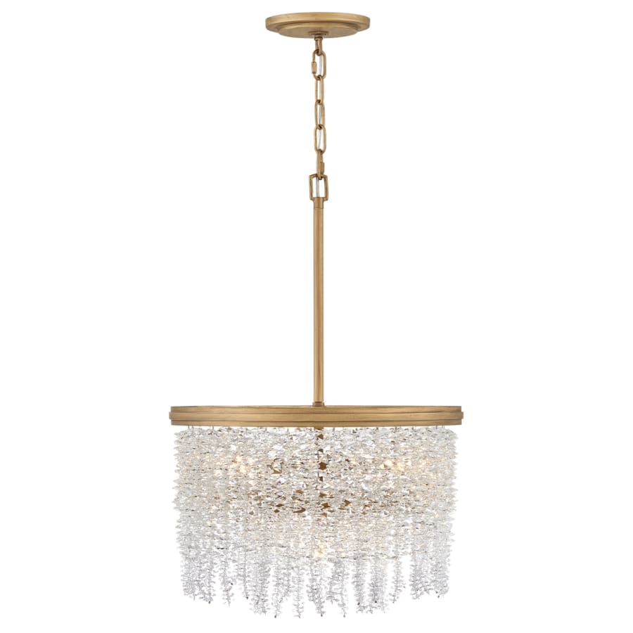 Fredrick Ramond Rubina 4 Light 18" Wide Semi-Flush Ceiling Fixture / Converts to Pendant - Image 2