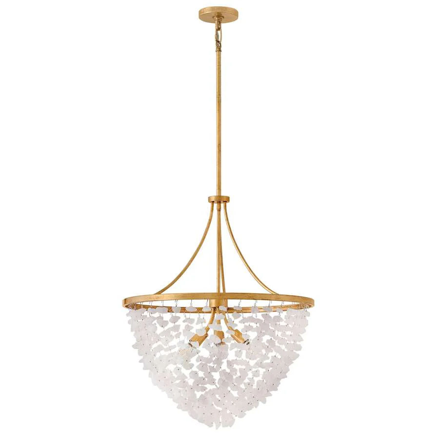 Fredrick Ramond Myra 6 Light 24" Wide Crystal Pendant - Image 2