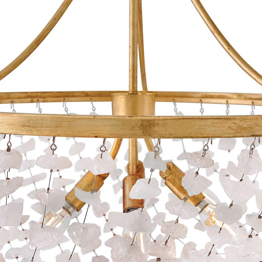 Fredrick Ramond Myra 6 Light 24" Wide Crystal Pendant - Image 3