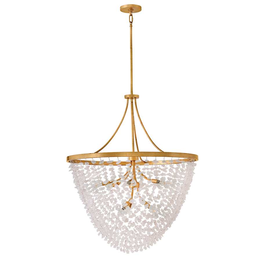 Fredrick Ramond Myra 9 Light 35" Wide Crystal Pendant - Image 2