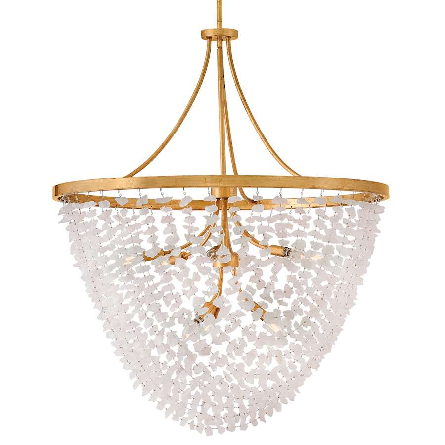 Fredrick Ramond Myra 9 Light 35" Wide Crystal Pendant - Image 1
