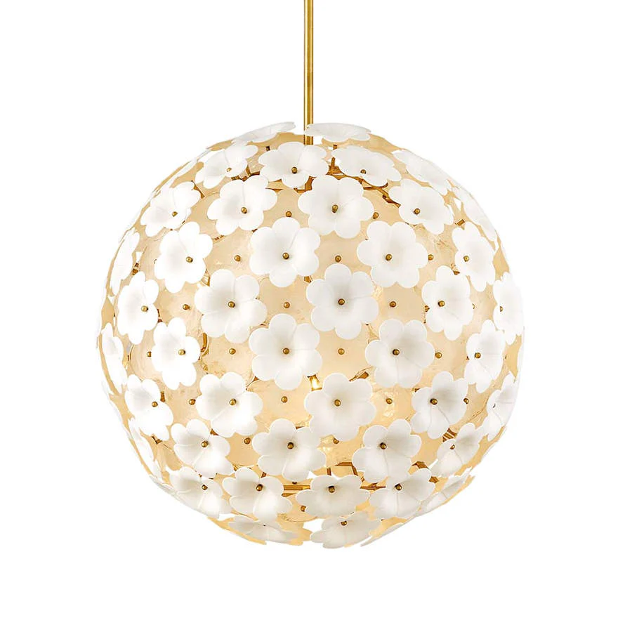 Fredrick Ramond Marianne 7 Light 28" Wide Globe Chandelier - Image 1
