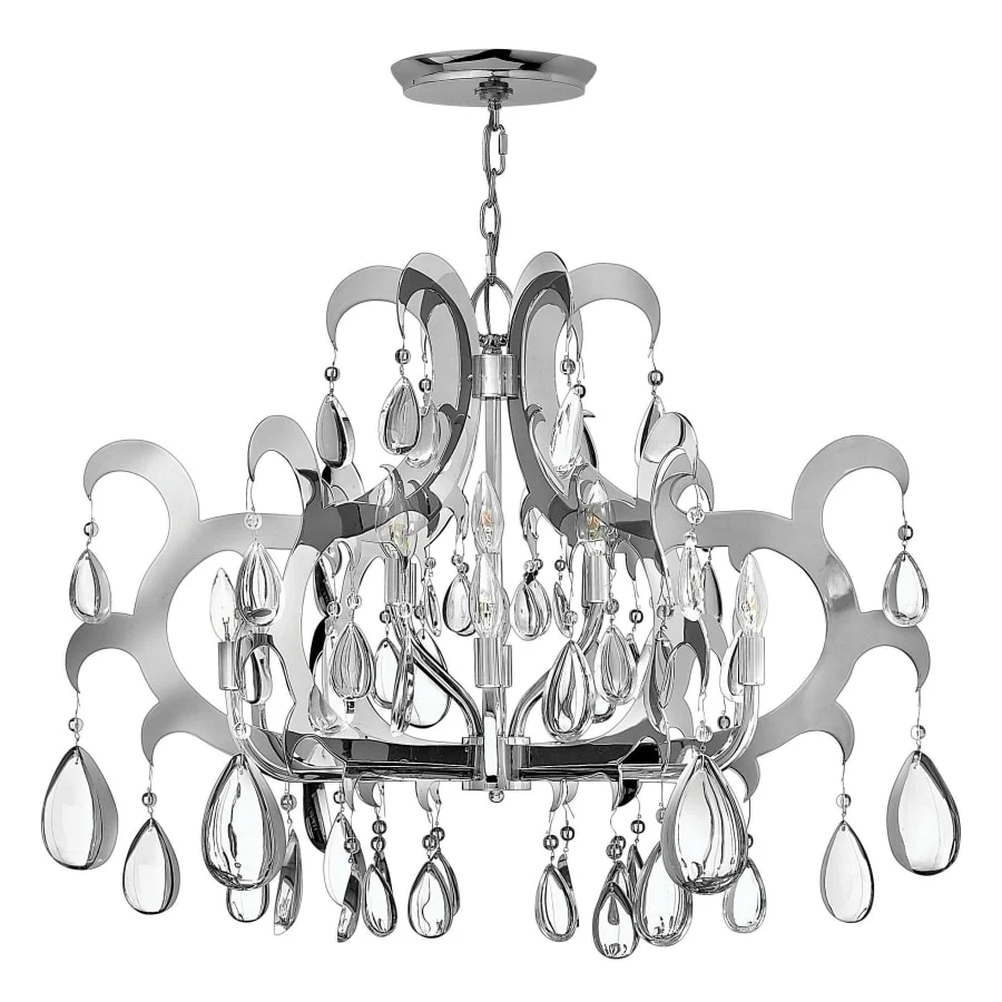 Fredrick Ramond 12 Light 1 Tier Chandelier from the Xanadu Collection - Image 1