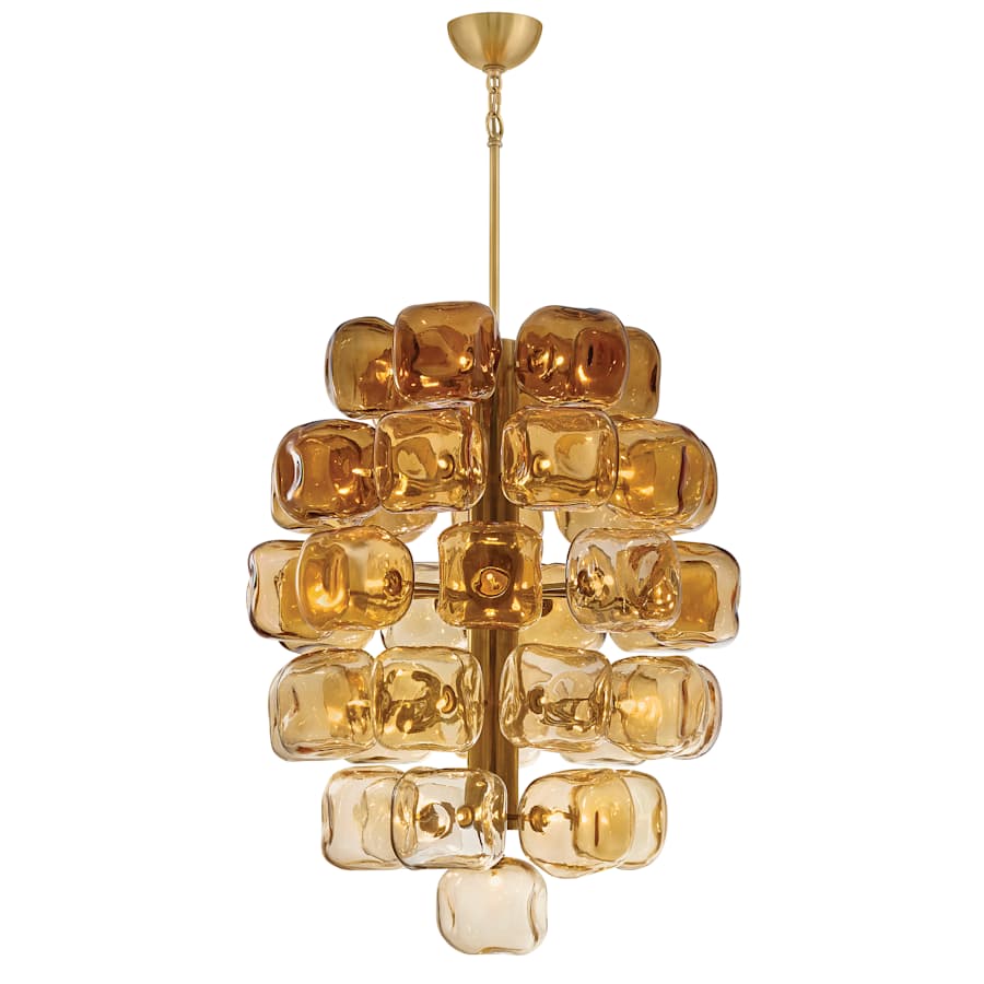 Fredrick Ramond Perriand 40 Light 30" Wide LED Abstract Chandelier - Image 2