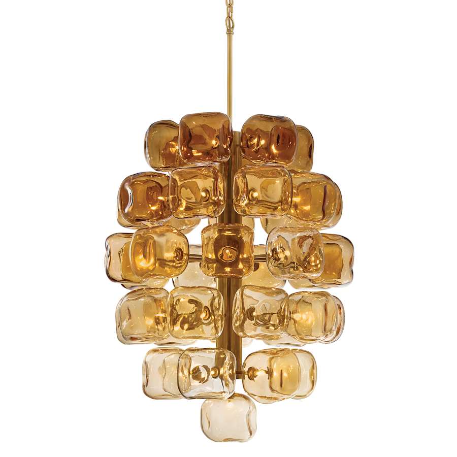 Fredrick Ramond Perriand 40 Light 30" Wide LED Abstract Chandelier - Image 1