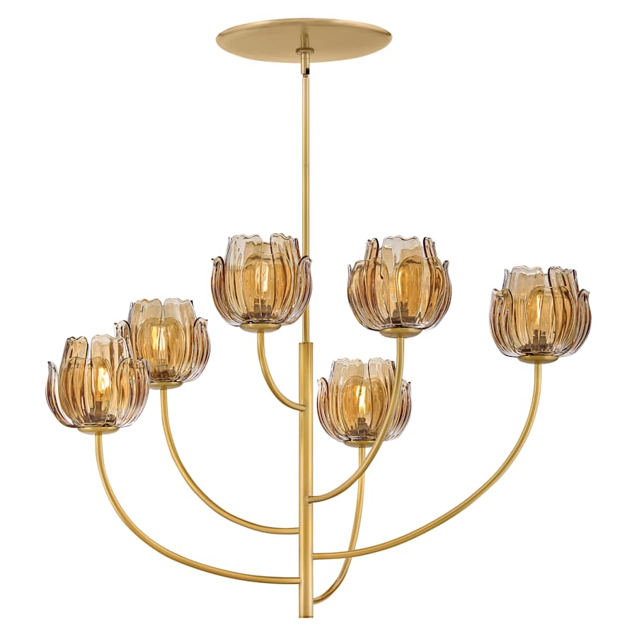 Fredrick Ramond Fantine 6 Light 32" Wide Chandelier - Image 2