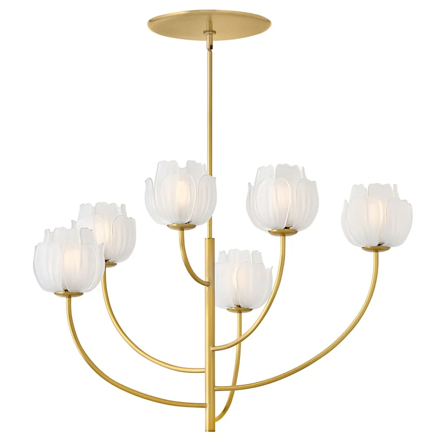 Fredrick Ramond Fantine 6 Light 32" Wide Chandelier - Image 3