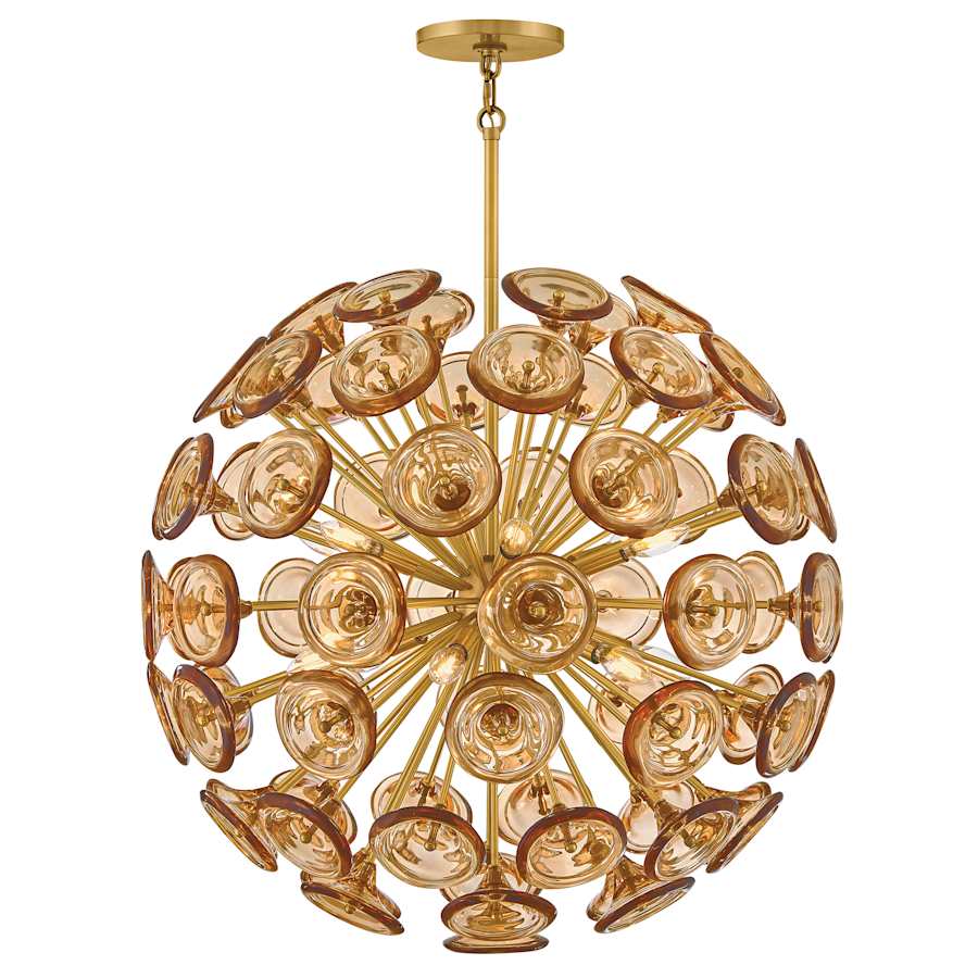 Fredrick Ramond Maya 12 Light 30" Wide Abstract Globe Chandelier - Image 2