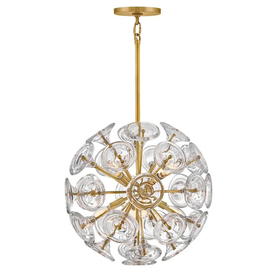Fredrick Ramond Maya 8 Light 20" Wide Pendant - Image 2