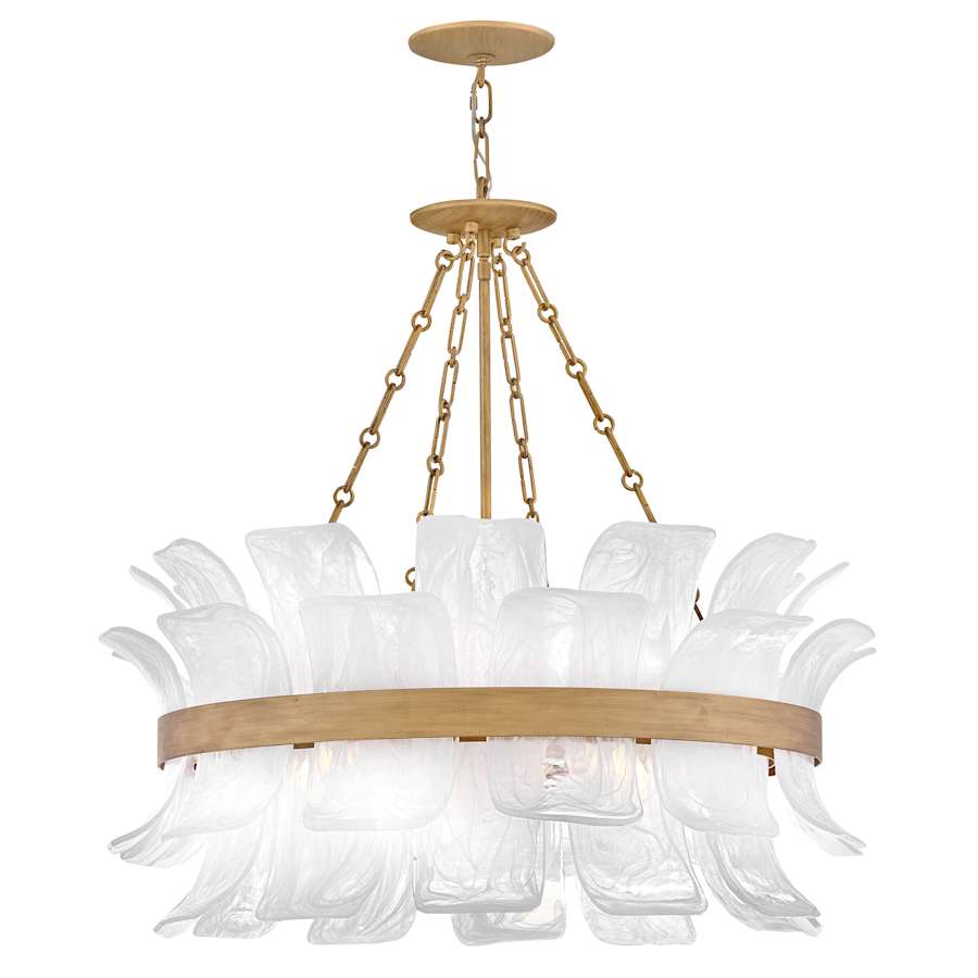 Fredrick Ramond Fleur 6 Light 34" Wide Drum Chandelier - Image 2