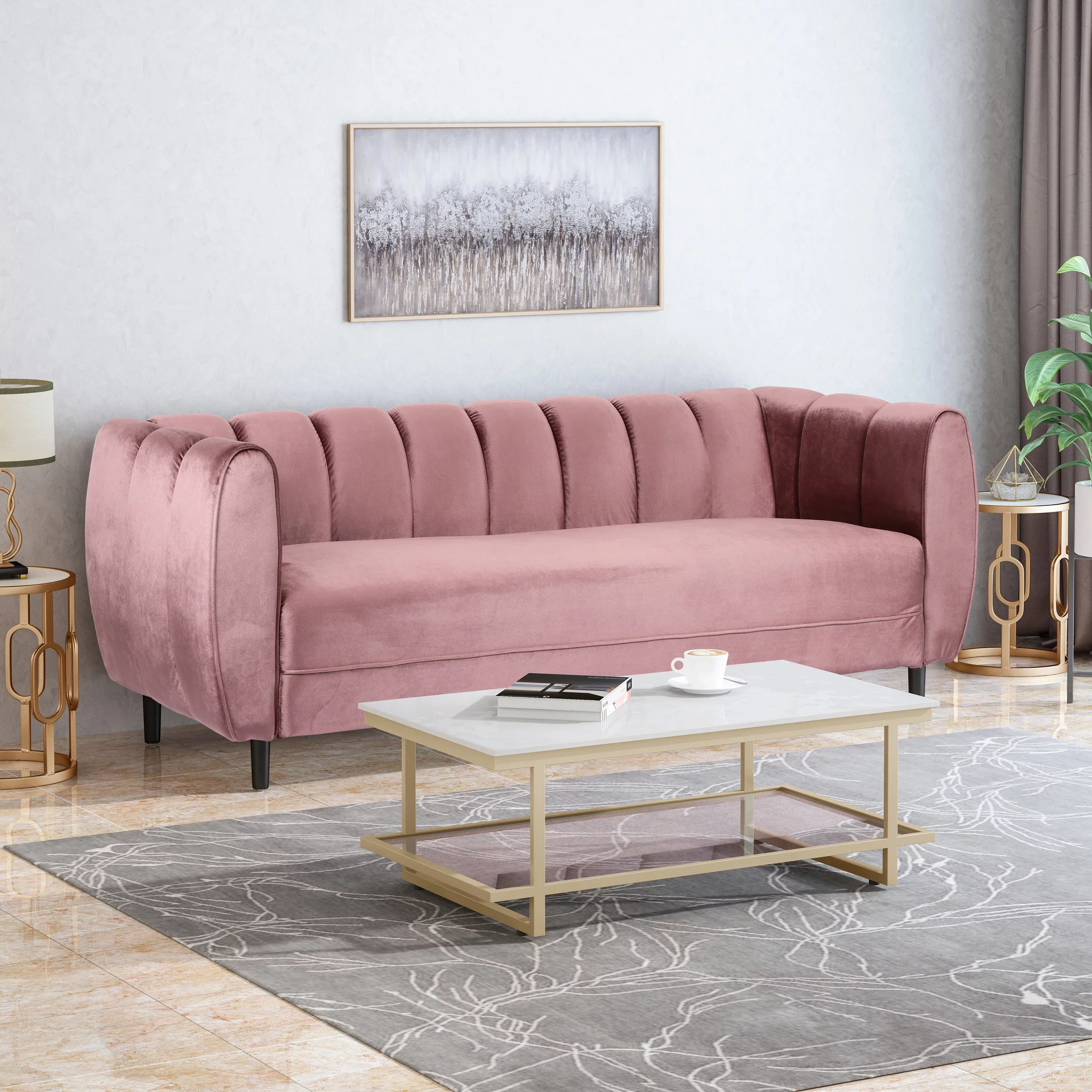كنبة خشب زان 70×200سم - DECO70 - Image 1