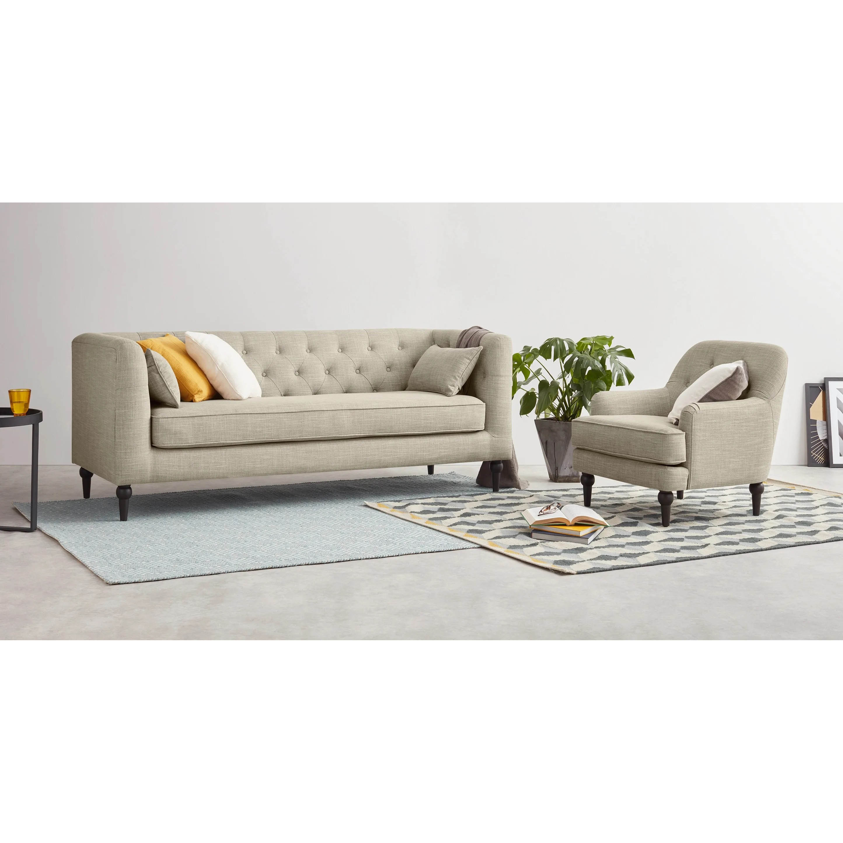طقم أنتريه خشب زان - DECO321 - Image 1
